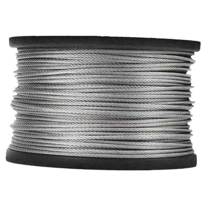 钢丝绳  304不锈钢晾衣架晒衣绳细软钢丝绳1mm1.5mm2mm3mm4mm5mm