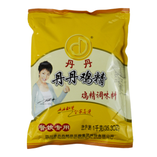 丹丹鸡精调味料整箱1千克*10袋黄代鸡精小面火锅炒菜增香提鲜佐料
