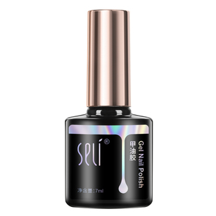 SELI低敏底胶封层套装镀晶钢化磨砂免洗晕染指甲油胶美甲店专用