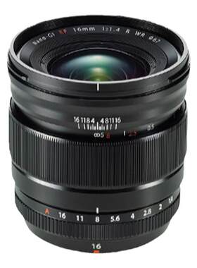 富士XF16mmF1.4 R WR 数码相机微单定焦广角镜头大光圈 16f1.4