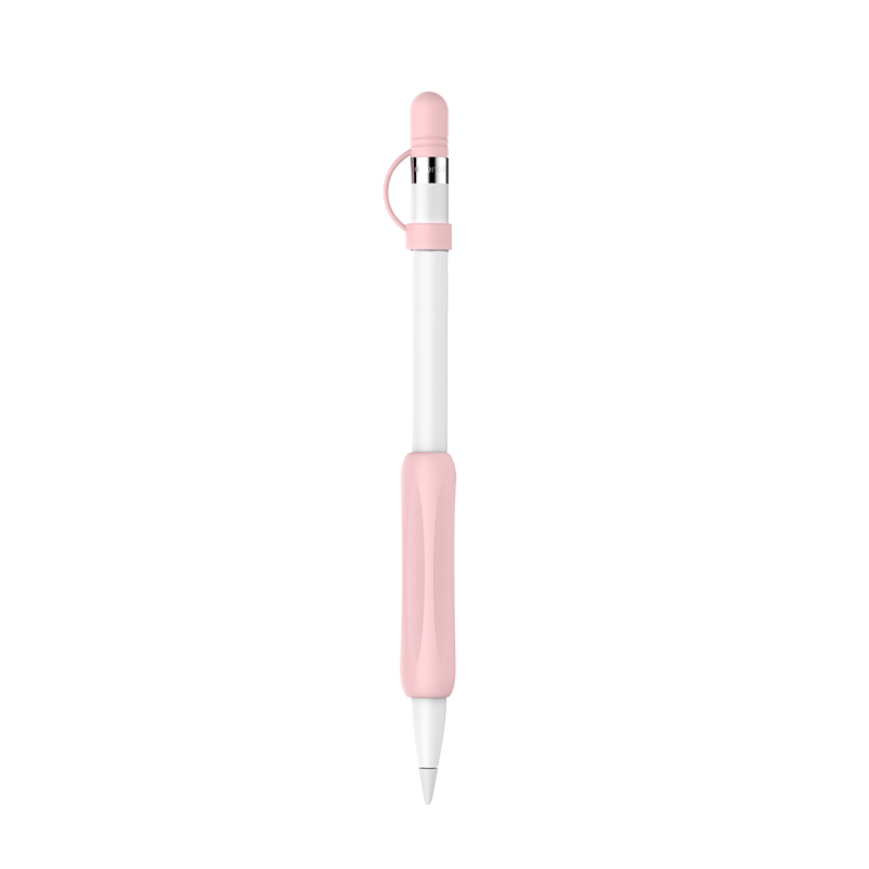 适用苹果笔apple pencil笔套ipencil笔握保护套iPad电容笔一代2二代防丢笔帽笔尖硅胶防滑握笔器平板配件