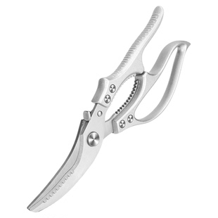 不锈钢多功能鸡骨剪厨房剪刀锋利高硬度强力鸡鸭鹅专用食物剪刀