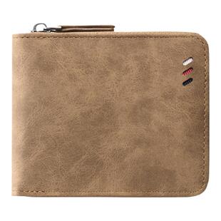 卡帝乐鳄鱼男款防盗刷钱包2025新款男士复古多卡位驾驶证短款卡包