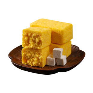 黄小米茯苓糕特产无蔗糖红枣山药八珍粗粮糕点代早餐健康孕妇零食