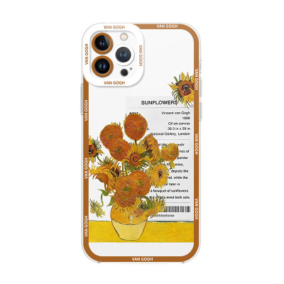 梵高油画天使眼适用于华为手机壳