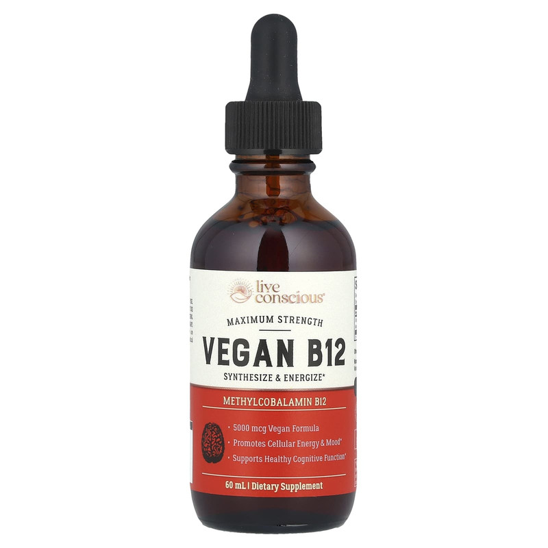 Live Conscious全素B12特强型甲钴胺细胞产生能量情绪认知功能