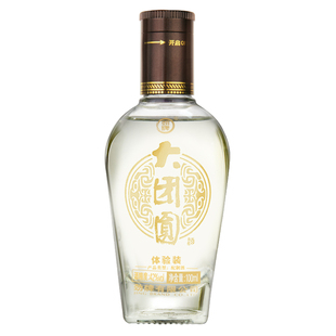 劲牌大团圆42度100ml品鉴装光瓶口粮宴会自饮纯粮基酒白酒基酒