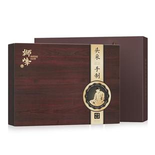 2025新茶狮峰牌头采手工优品明前特级龙井茶叶礼盒装绿茶200g送礼