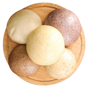 粗粮荞麦全麦馒头糖尿饼病人专用食品老人控糖期五谷杂粮零食早餐