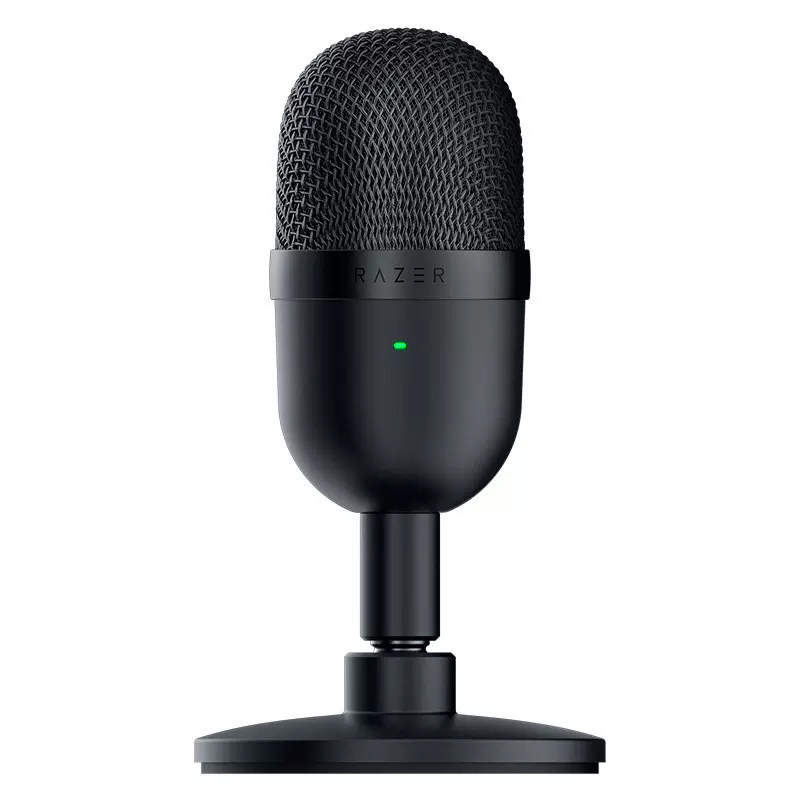 Razer/雷蛇 魔音海妖迷你版mini粉晶麦克风电脑游戏电竞场话筒