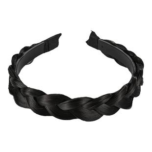 麻花辫假发辫子发箍女2025新款女款一体鱼骨辫发卡束发带秋冬头箍