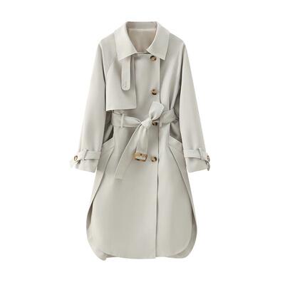 naegvrre中长款工装风衣