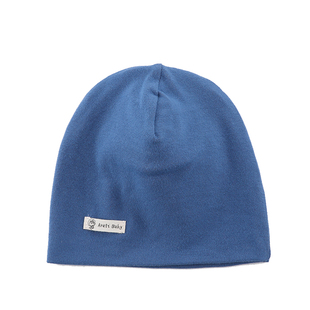 宝宝帽子纯棉套头帽围脖套装男童女童护耳帽婴儿帽全棉2件套秋冬