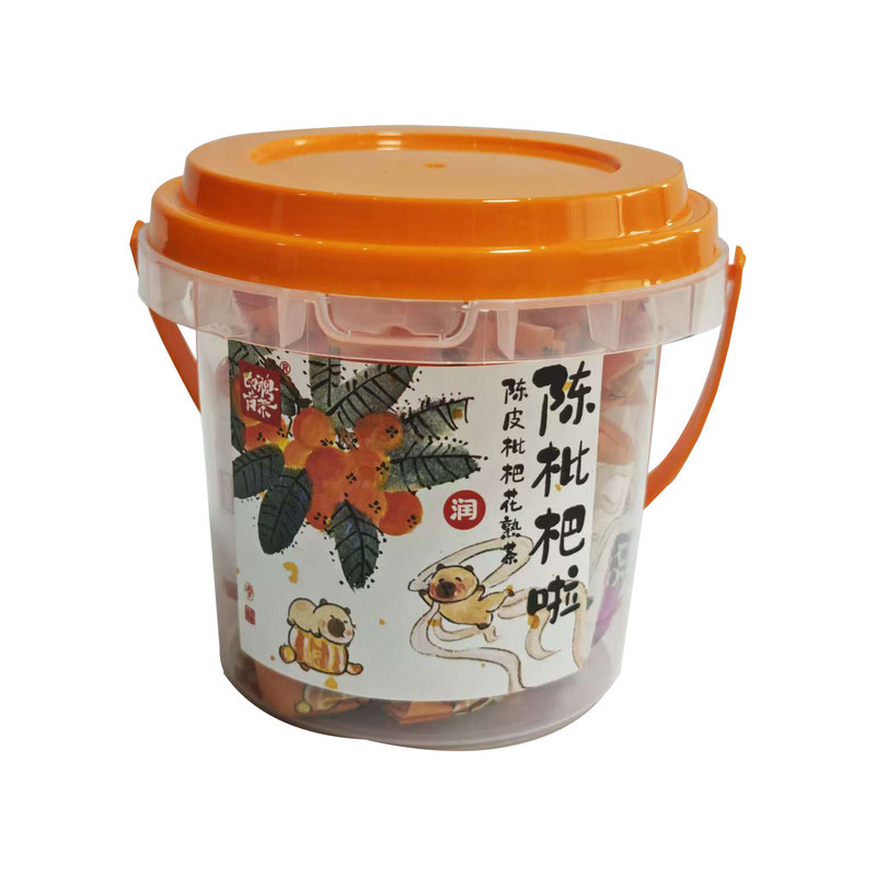 印聘古茶陈枇杷啦陈皮枇杷花熟茶
