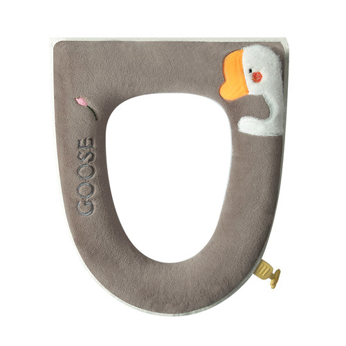 抗菌马桶坐垫冬季家用厕所防水坐便器圈四季通用高档加厚马桶套垫