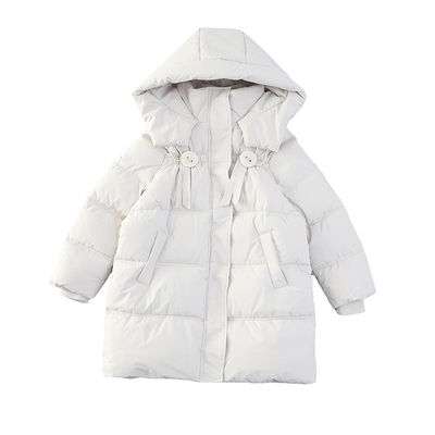 女童棉衣中长款加厚保暖大童外套