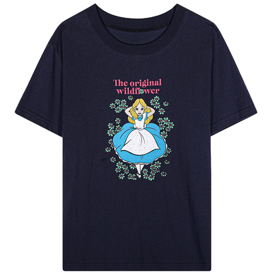 落落狷介短袖女t恤2025新款