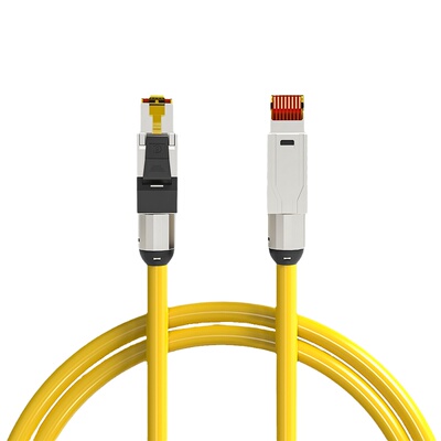 真八类网线内置PCB水晶头快更稳