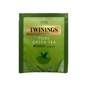 英国TWININGS川宁绿茶100片袋泡茶包 进口茶叶英式绿茶烘焙