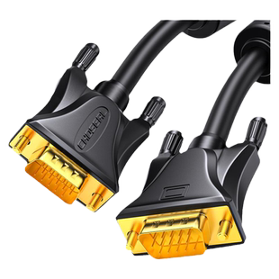 秋叶原VGA线台式电脑显示器连接线电视机投影视频转换线3/5/10米