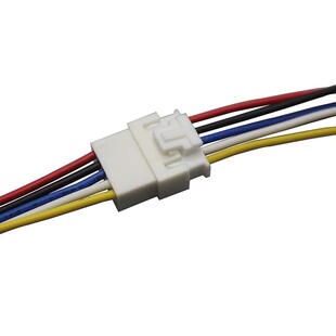 接插件 2P 2.54 公母插头对接线XHB/TJC3B接插件带锁扣 0.3平方