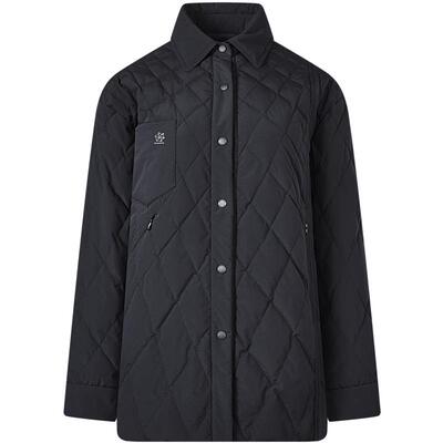 小廓形短款羽绒服波司登衬衫领