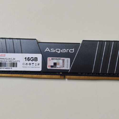 阿斯加特Asgard DDR4 16GB台式机内存条，型号V