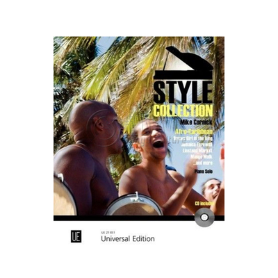 科尼克 风格作品选 加勒比黑人音乐 钢琴独奏 附CD 维也纳UE原版乐谱 Mike Cornicks Style Collection Afro Caribbean UE21651