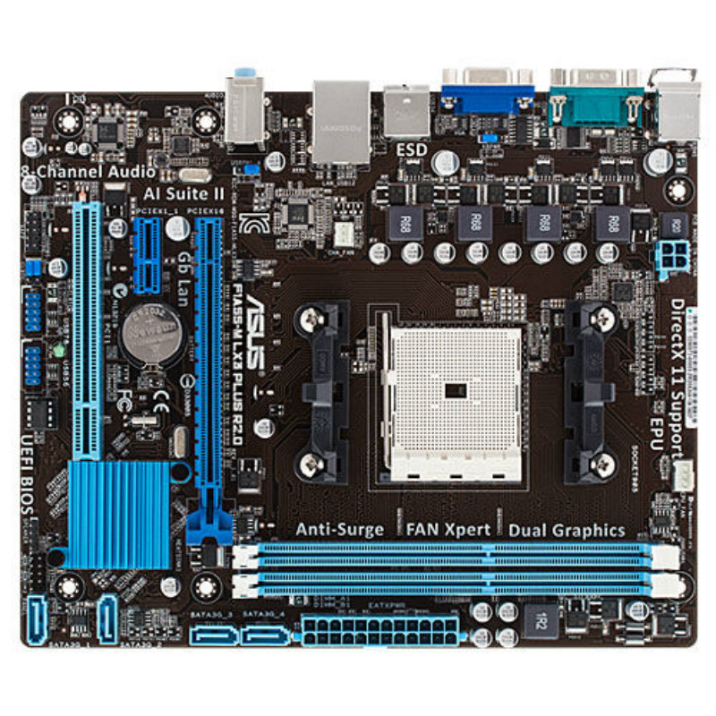 保一年!Asus/华硕 F1A55-M LX FM1主板!A55 A55M-DS2 a75 FM1/905