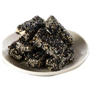 健康老人黑芝麻薄饼片芝麻糖芝麻酥孕妇配料表干净的零食营养孕期