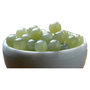 和田玉散珠女男东海水晶玛瑙玉髓翡翠玉石手链串单珠冰晴水玉珠子