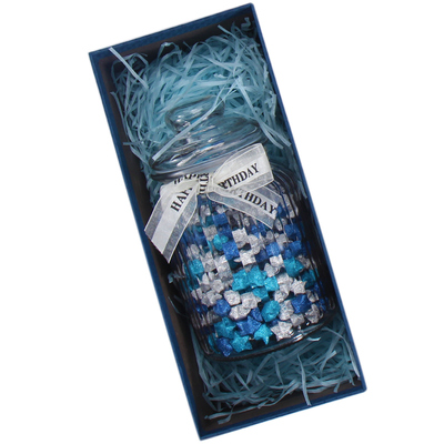 diy幸运成品叠折透明大号瓶子