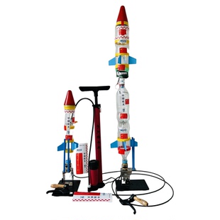 三级水火箭二级分离器降落伞全套制作材料科技馆比赛级专业发射器