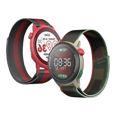 适用COROS高驰手表pace4基普乔格米兰磁吸表带Pace3智能pacepro限量apex4运动2pro男士腕带高级金属链配件