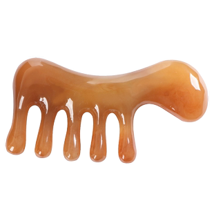 牛角五爪头部按摩器抓头皮按摩长柄挠头神器疏通经络梳子头疗工具