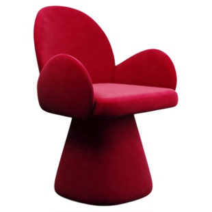 高级感化妆凳旋转家用卧室梳妆台凳子简约美甲凳女生靠背化妆椅子