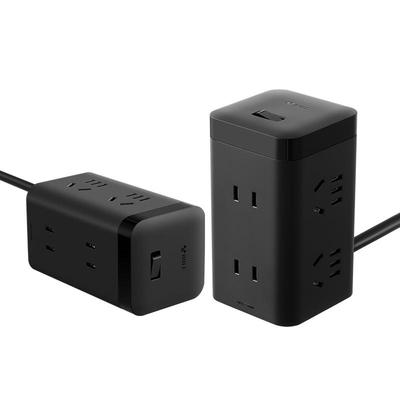 公牛抗电涌魔方插座家用办公接线板小巧拖线板插线板GNV-TQU006