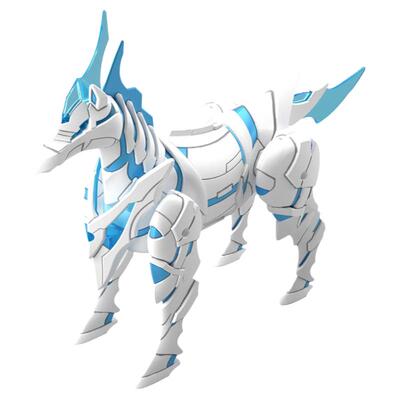 万代SD高达白军马拼装模型