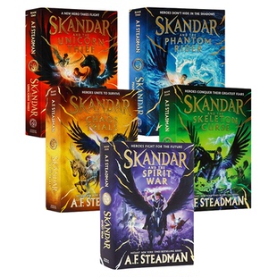 Skandar 斯堪德英文原版斯坎达系列1-5册全套 Skandar by A F Steadman 全球畅销巨作继哈利波特后的奇幻青少年魔法小说AF斯特德曼