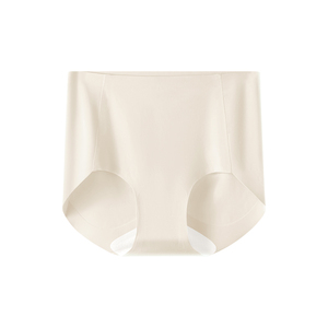 【黛尔佳人】2026纯棉裆无痕奶皮裤纯棉薄皮内裤女