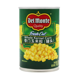 帝门玉米粒罐头420g 泰国进口地门甜玉米粒沙拉披萨装饰烘焙DIY