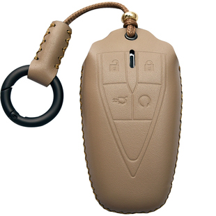 专用于长安CS75plus钥匙套真皮CS55plus逸动uni-v车钥匙扣包手工