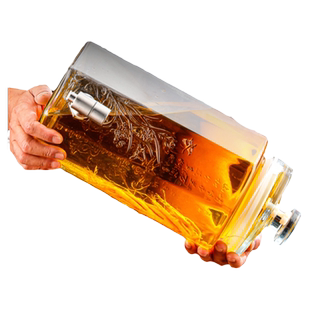 泡酒玻璃瓶家用高档密封人参药酒罐酒坛子酒缸带龙头加厚专用酒瓶