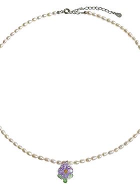 项链sanni浪漫夏日天然淡水珍珠