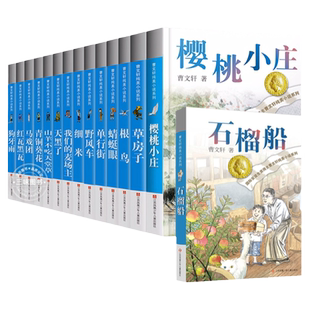 青铜葵花正版原著曹文轩纯美小说系列全套 小学生四五六年级课外阅读书籍 草房子石榴船根鸟樱桃小庄细米马戏团天黑了狗牙雨野风车