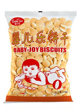 婴儿乐饼干518g牛奶营养