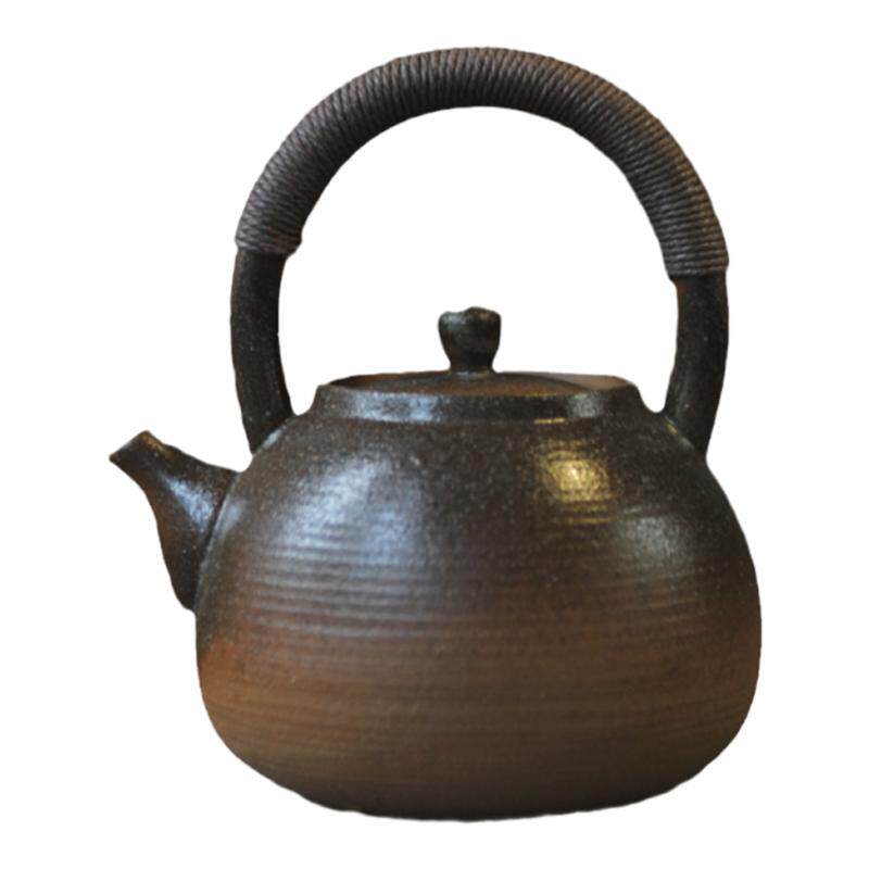 电陶炉煮茶壶提梁老岩泥煮茶壶