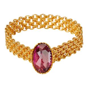 Dare买手店 森製SHINSEI紫牙乌戒指链条复古百搭简约原创小众高级