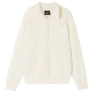 【奶油泡芙】BOYLONDON春季情侣潮牌仿貂毛软糯绒绒毛衫N60009