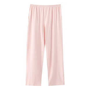 高级感可外穿睡裤女春秋款纯棉家居裤春夏季薄款大码休闲单条长裤
